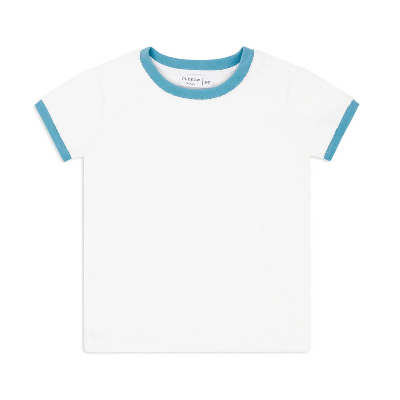 Minnow Harbor Mist French Terry Ringer Tee