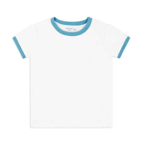 Minnow Harbor Mist French Terry Ringer Tee – Jojo Mommy