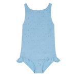 Minnow Dusk Blue Eyelet Ballerina One Piece