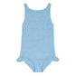 Minnow Dusk Blue Eyelet Ballerina One Piece