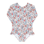 Minnow Mercado Bloom Rashguard One Piece