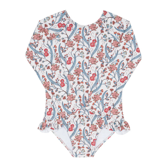 Minnow Mercado Bloom Rashguard One Piece