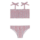 Minnow Rosa Vine Smocked Bikini