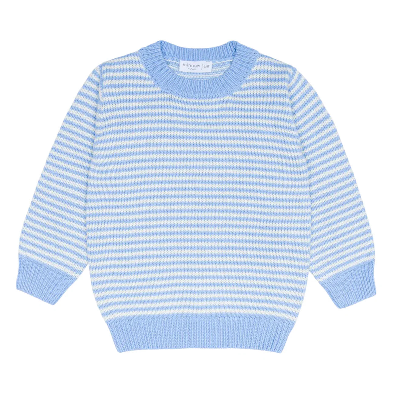 Minnow Chalet Stripe Knit Sweater