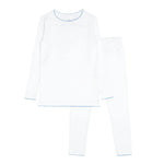 Minnow White Pointelle Pajama Set