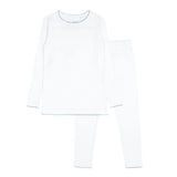 Minnow White Pointelle Pajama Set