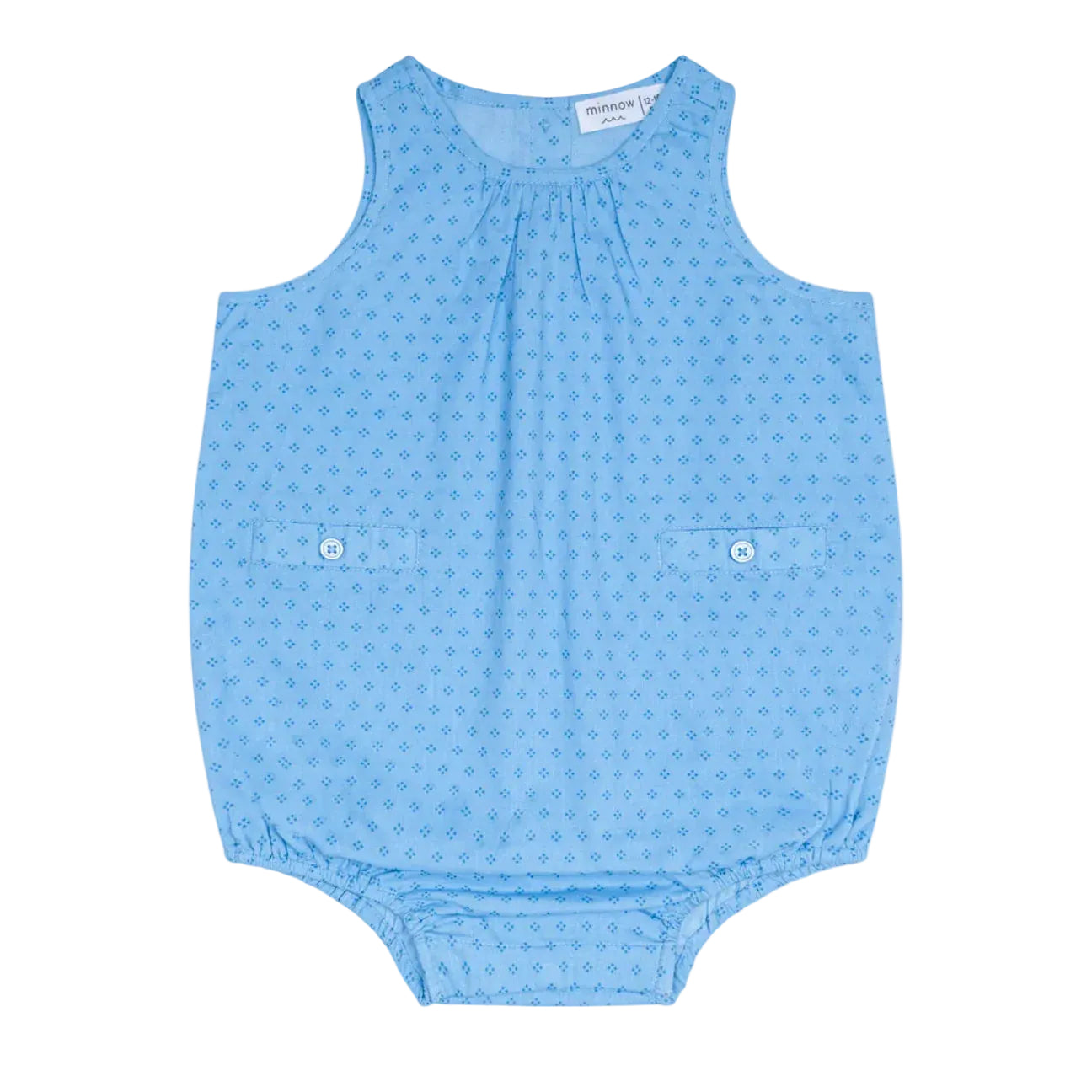 Minnow Le Marin Dot Bubble Romper