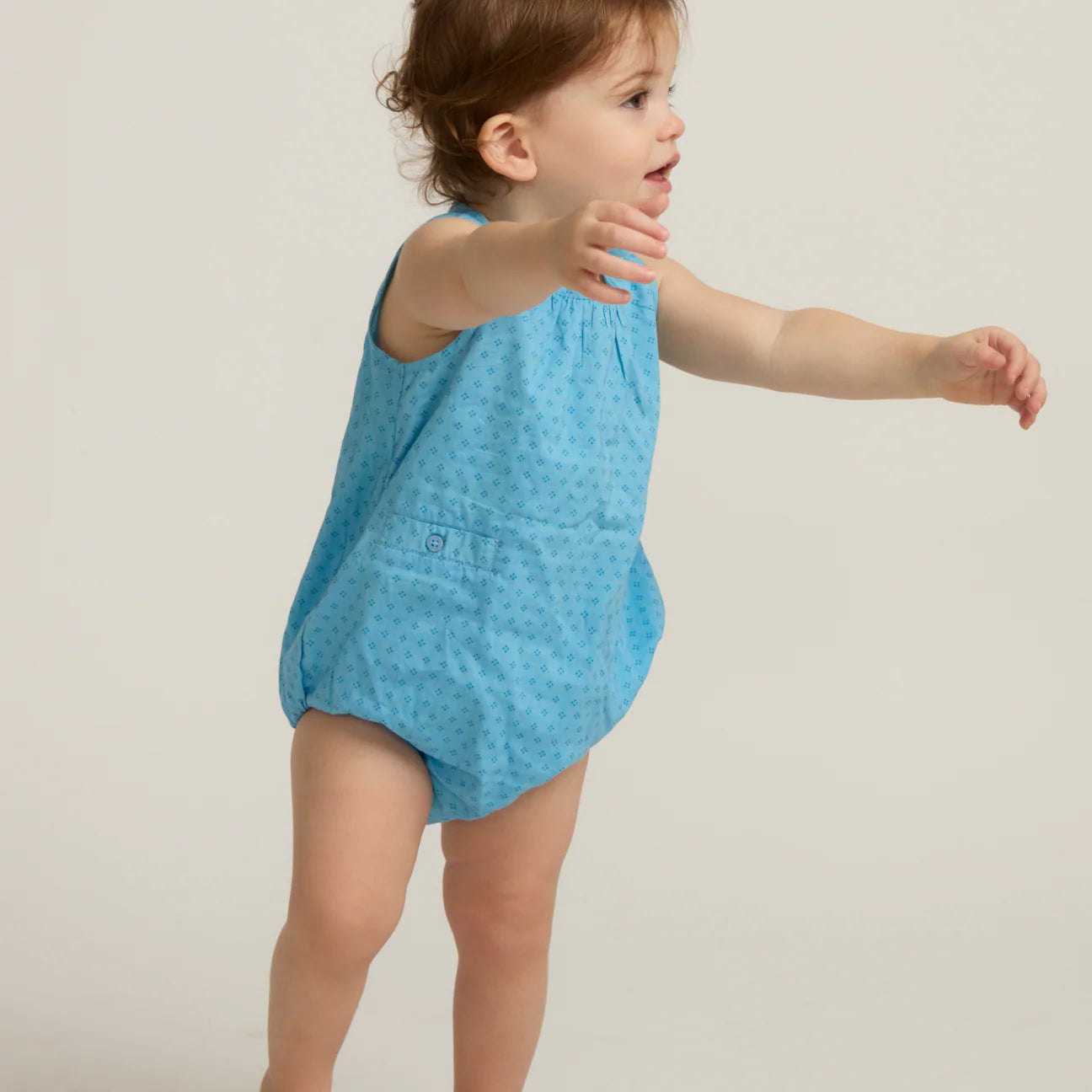 Le Marin Dot Bubble Romper