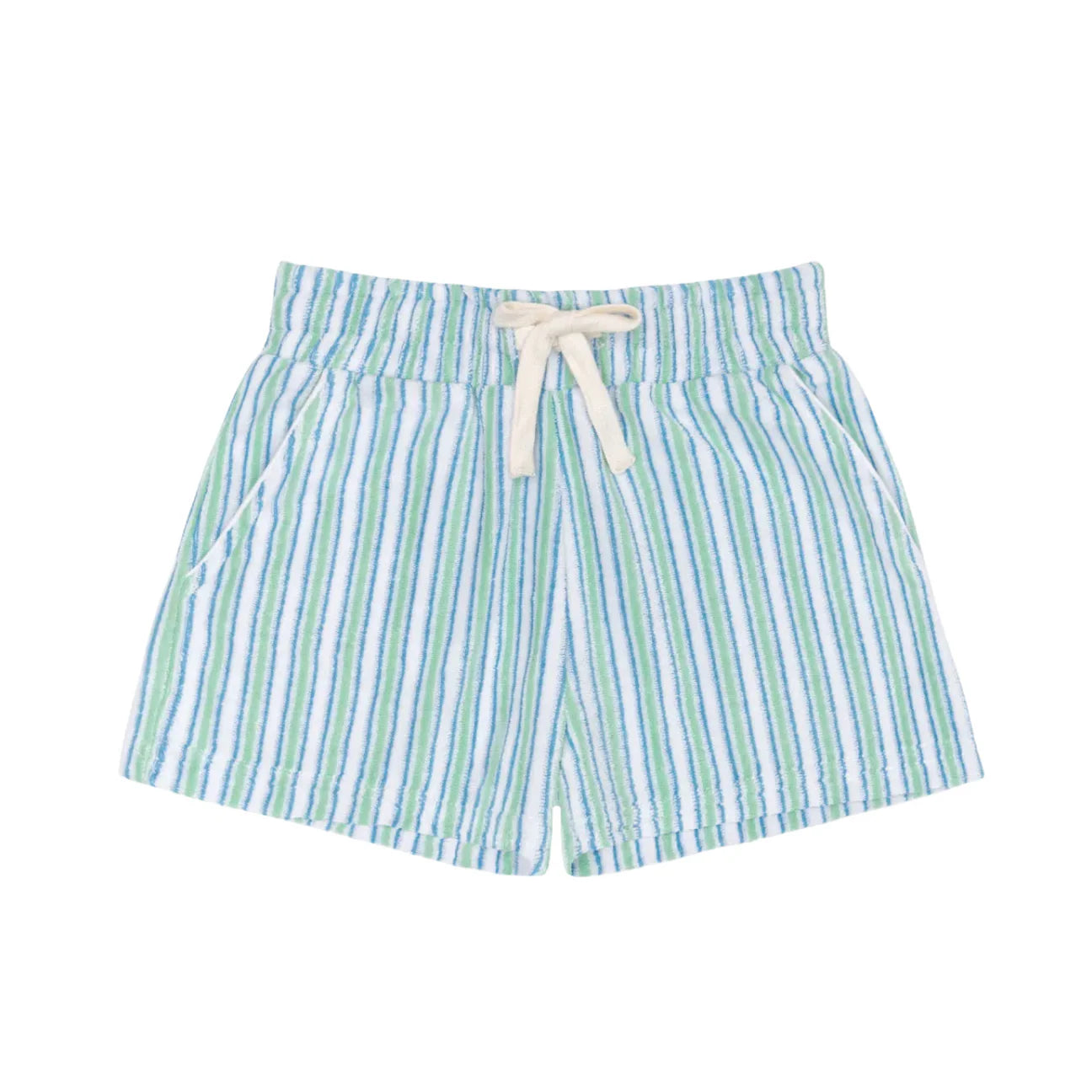Minnow Tamarin Stripe French Terry Shorts