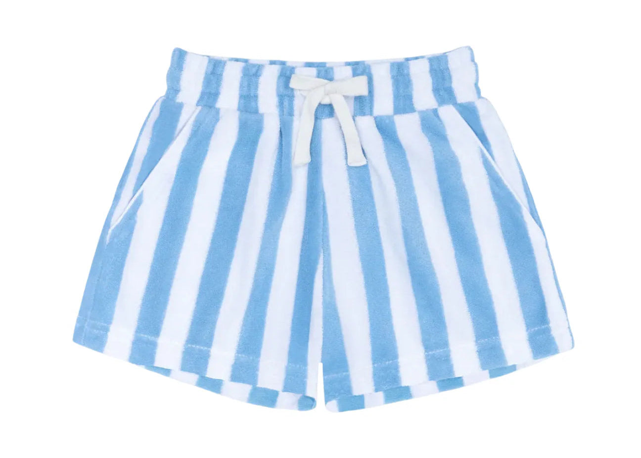 Minnow Bay Stripe French Terry Shorts
