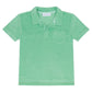 Gustavia Green French Terry Polo Shirt