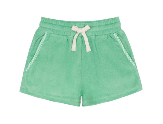 Minnow Gustavia Green French Terry Shorts