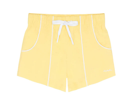 Minnow Soleil Yellow Panelled Boardie