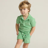 Gustavia Green French Terry Shorts