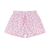 Minnow Blush Bloom Scalloped Shorts