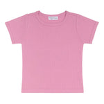 Minnow Blush Pointelle Puff Sleeve Shirt