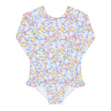 Minnow Jasmine Blossom Rashguard One Piece