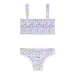 Minnow Jasmine Blossom Smocked Bikini