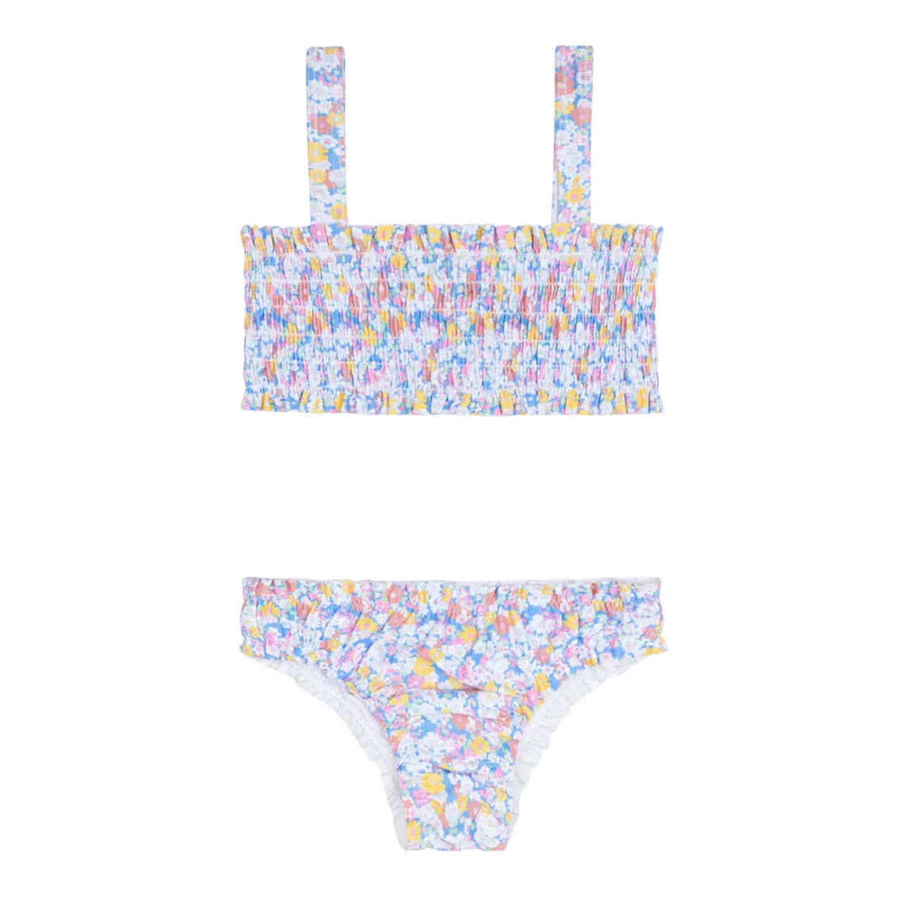 Minnow Jasmine Blossom Smocked Bikini