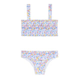 Minnow Jasmine Blossom Smocked Bikini