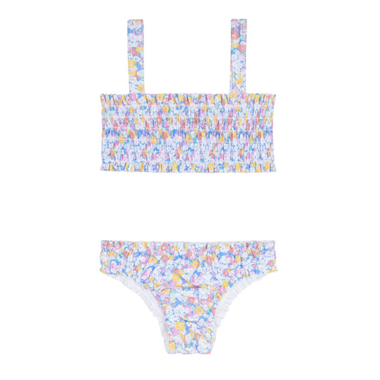 Minnow Jasmine Blossom Smocked Bikini