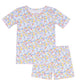Minnow Jasmine Blossom Shirt and Short Pima Pajama Set