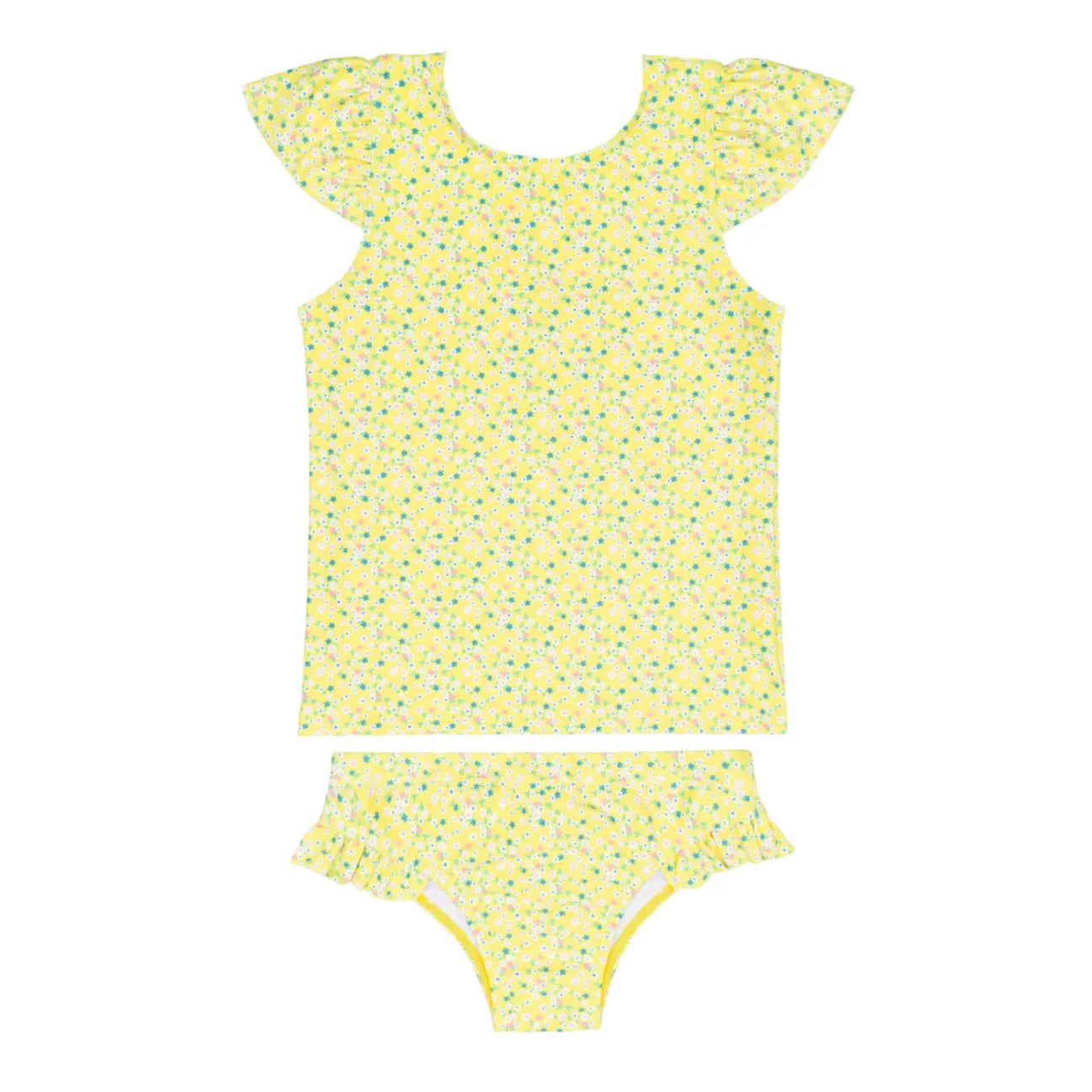 Minnow Petite Fleur Cup Sleeve Rashguard Set