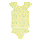 Minnow Petite Fleur Cup Sleeve Rashguard Set