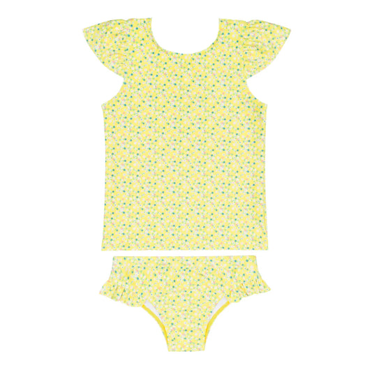 Minnow Petite Fleur Cup Sleeve Rashguard Set