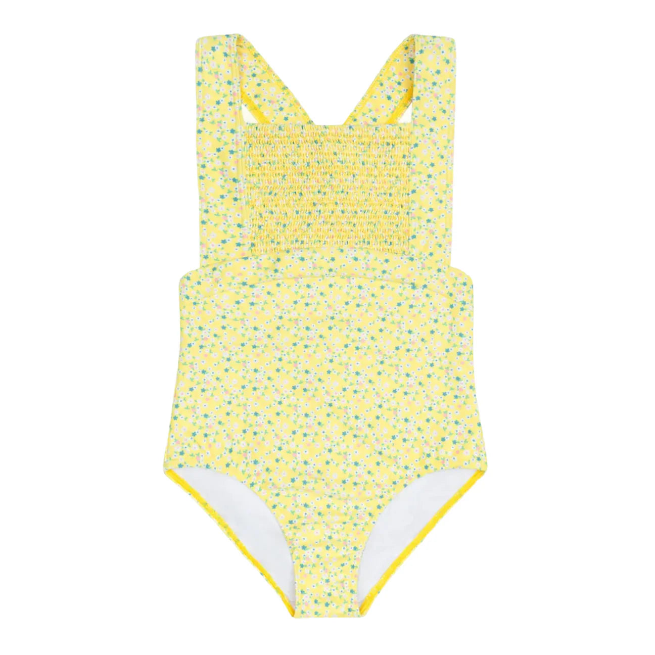 Petite Fleur Diamond Smocked One Piece