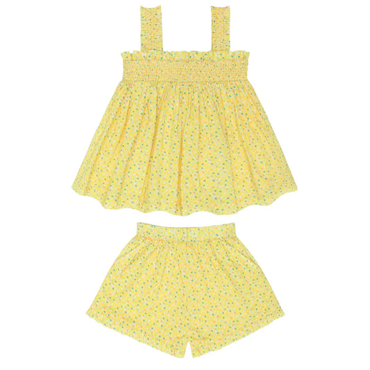 Minnow Petite Fleur Top and Short Set