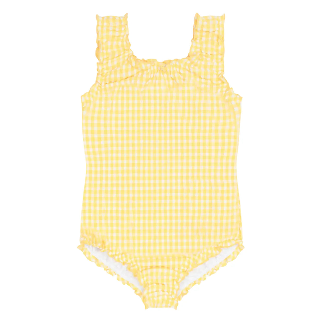 Soleil Gingham Scoop Neck One Piece