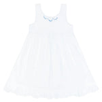 Minnow Shell White Simple Dress