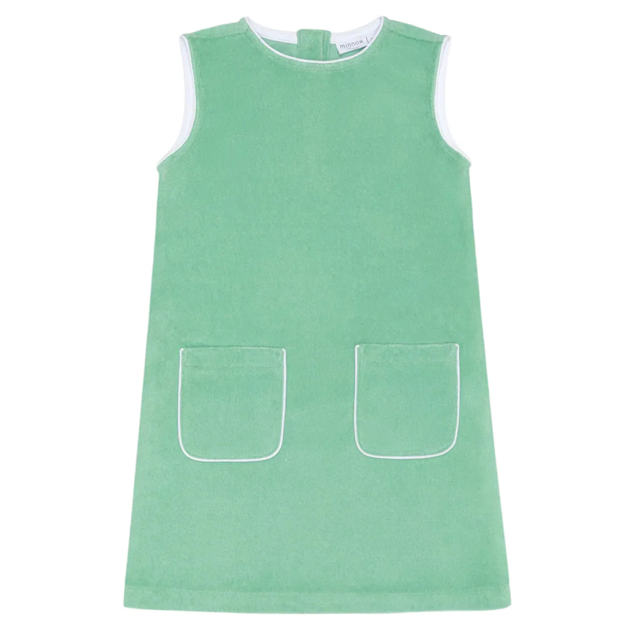 Minnow Gustavia Green French Terry Dress