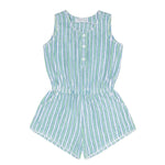 Minnow  Tamarin Stripe French Terry Romper