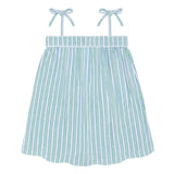 Minnow Tamarin Stripe French Terry Tie-Strap Dress