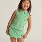 Gustavia Green French Terry Tennis Tank Top and Skort Set