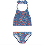 Minnow Chatham Floral Smocked Halter Bikini