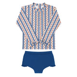 Minnow Strawberry Patch Rashguard Set