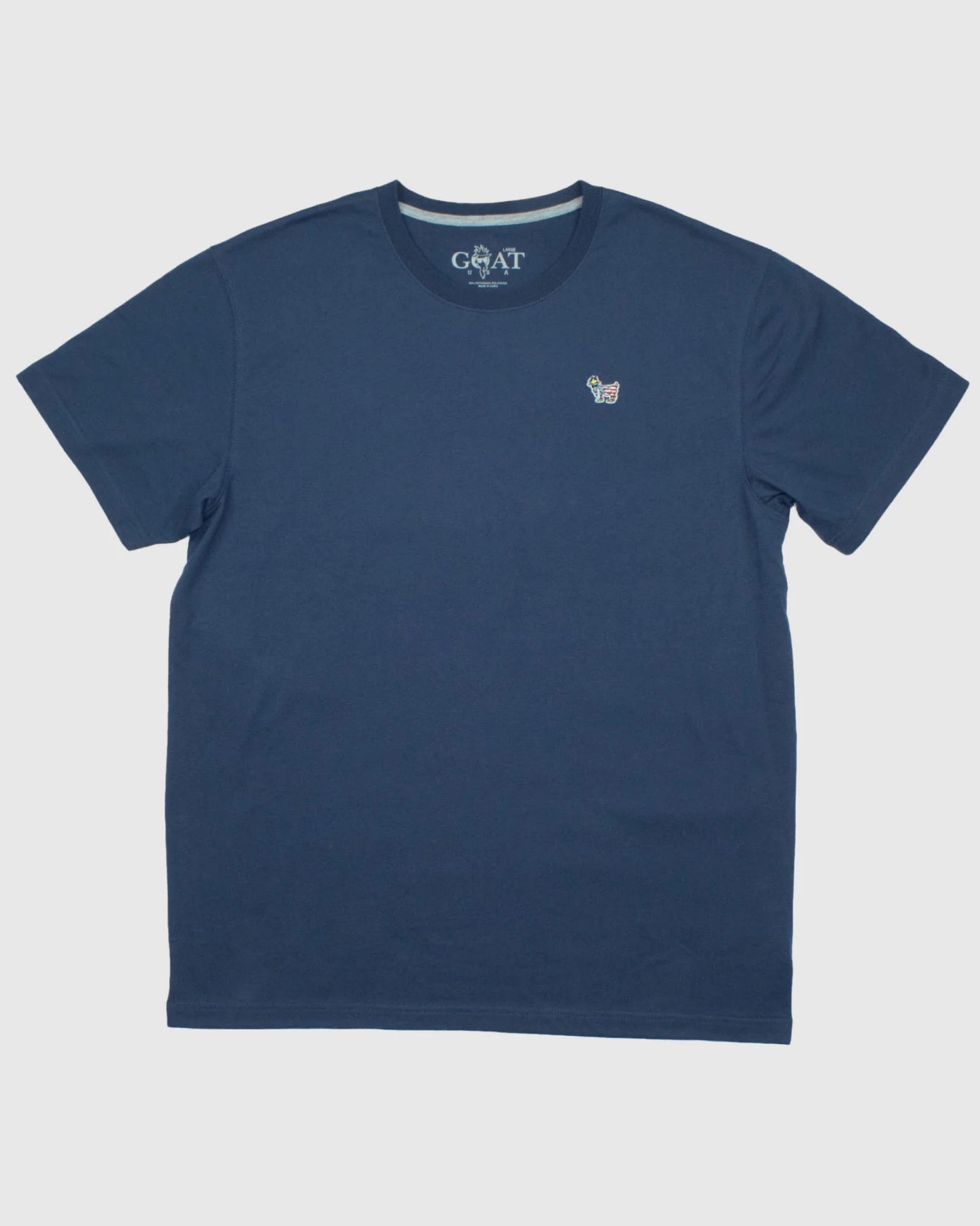 GOAT USA Freedom Embroidered T-Shirt