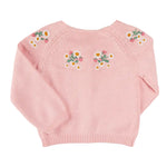 Pepa London Pink Strawberry Embroidery Cardigan 