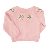 Pepa London Pink Strawberry Embroidery Cardigan 