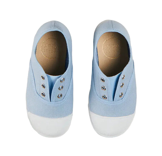 Pepa London Canvas Plimsolls in Blue