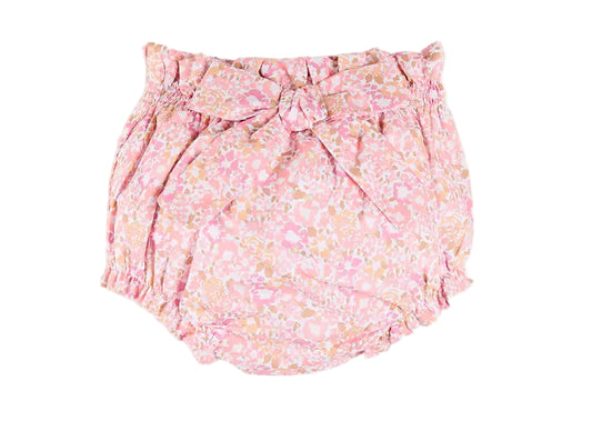 Pepa London Nellie Floral Bow Detail Bloomers in Pink