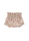 Marianne Floral Hand Smocked Bloomers in Toffee Made with Liberty Fabric