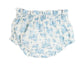 Pepa London Audrey Toile Elasticated Waist Bloomers in Blue