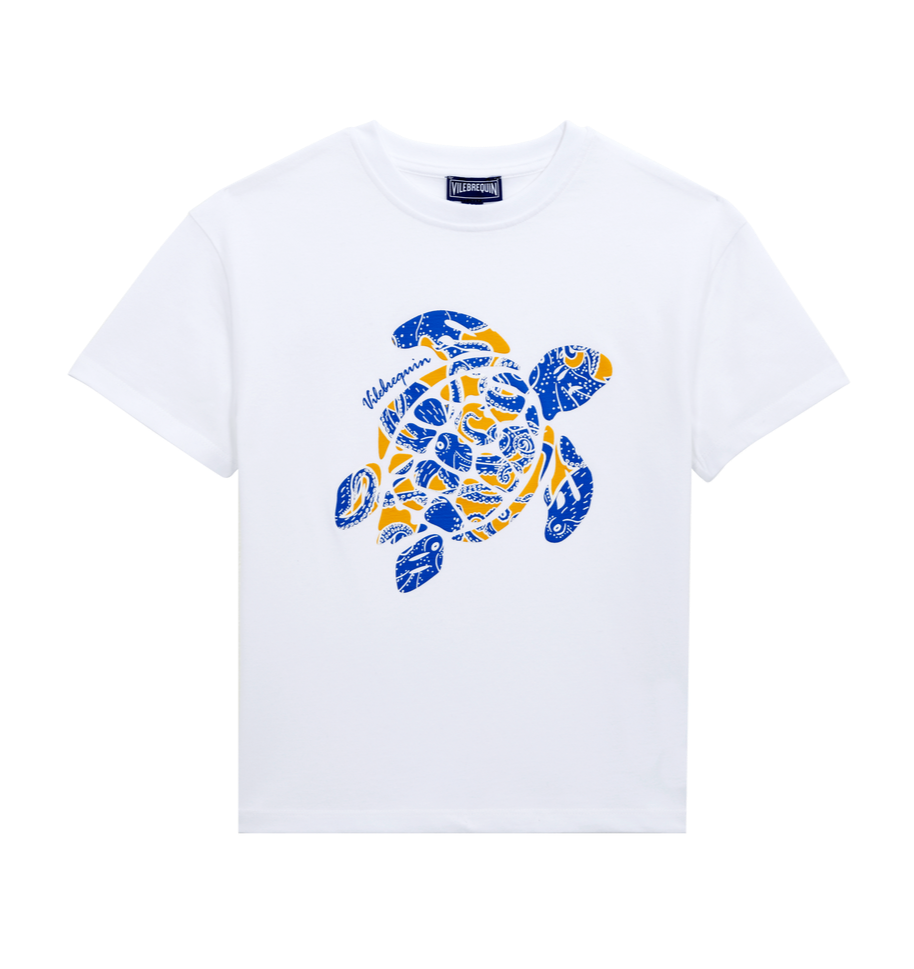 Vilebrequin Printed Turtle Short Sleeve T-Shirt