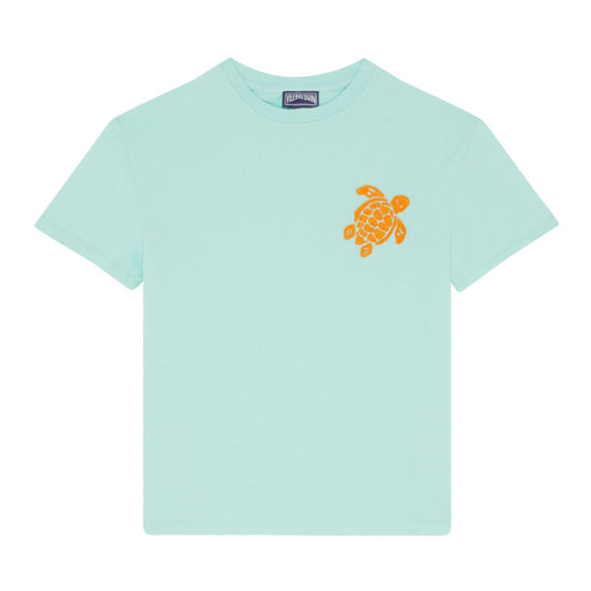 Big Turtle Chain Embroidery T-Shirt