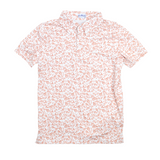 BlueQuail Kickoff Burnt Orange Polo Short Sleeve Shirt