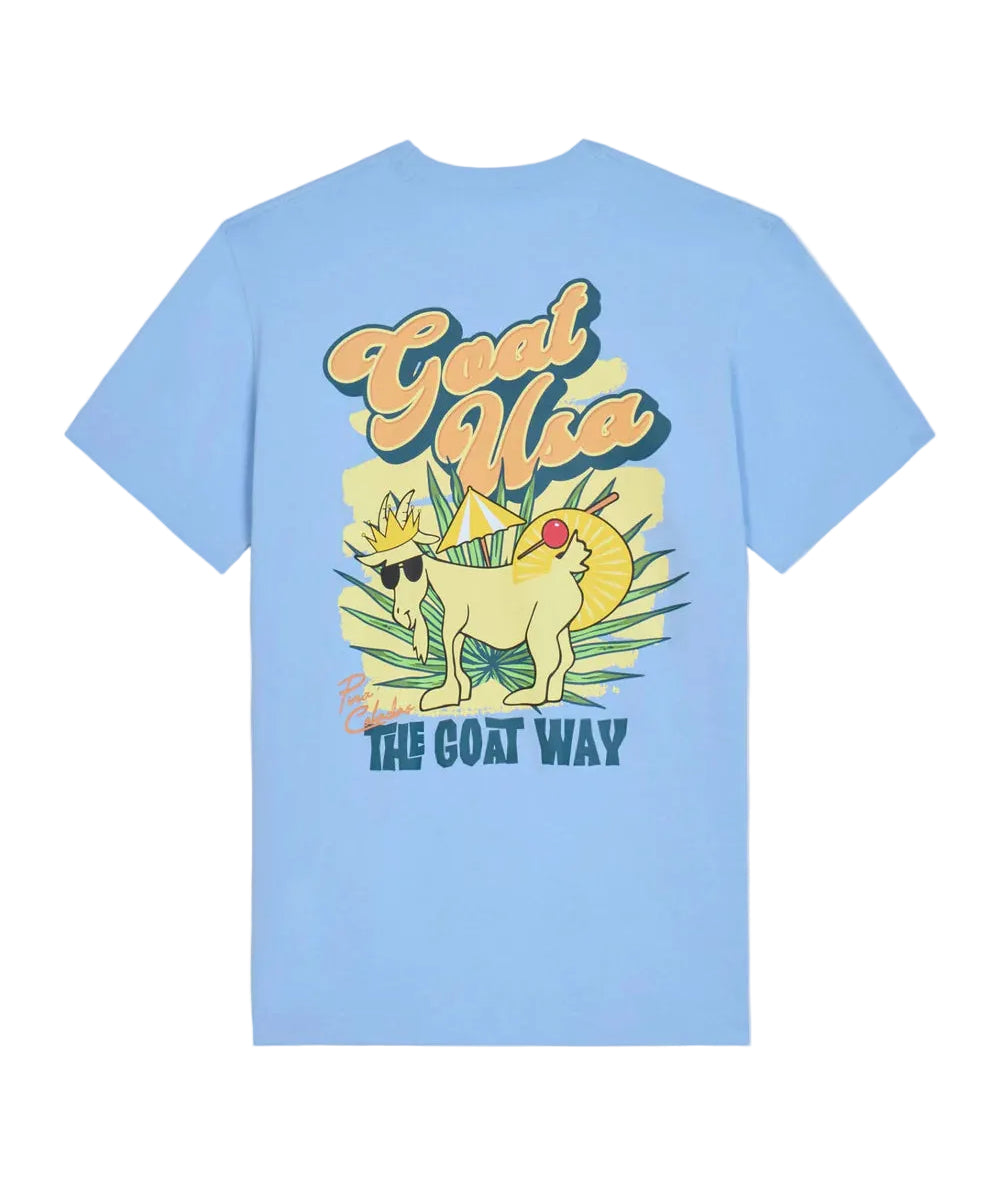 Youth The Goat Way T-Shirt - Carolina Blue